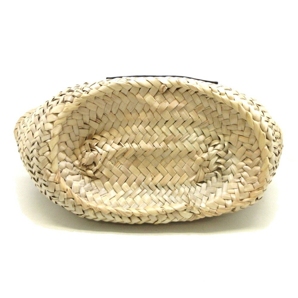 Loewe Basket Tote Palm Natural Bag Calfskin Tan Leaf Small - Picture 5 of 16